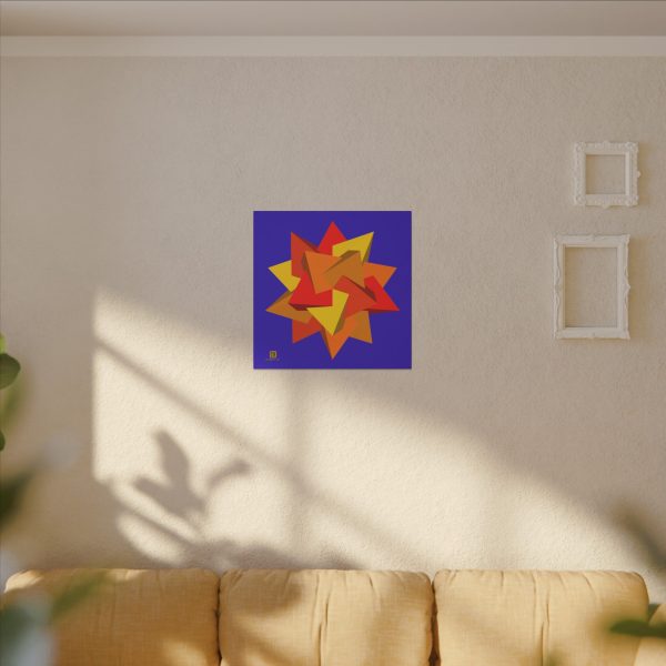 Canvas: Five Tetrahedra Autumn - Image 2