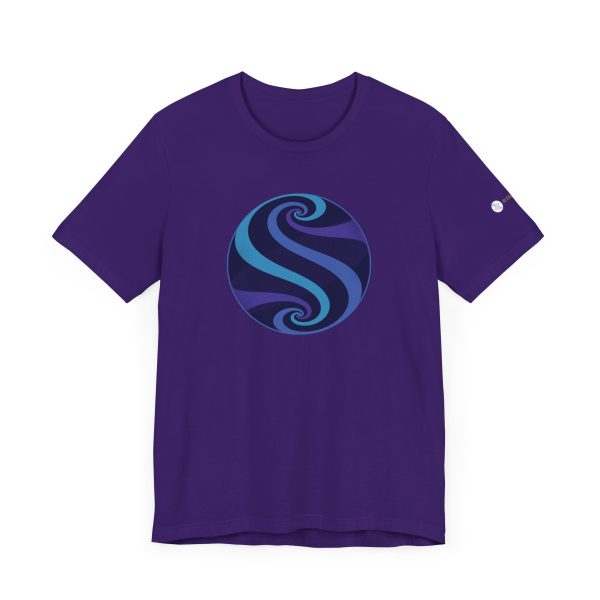 Unisex Tee: Swirl Twilight - Image 10