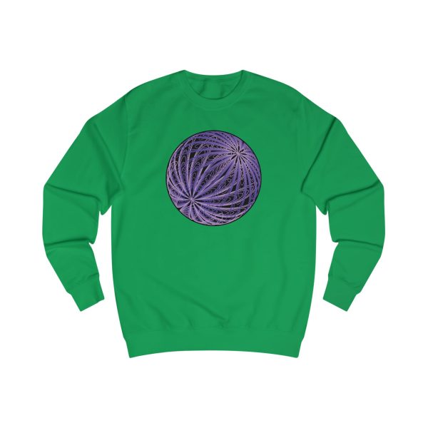 Unisex Sweatshirt: Dipole Fluoresce - Image 3