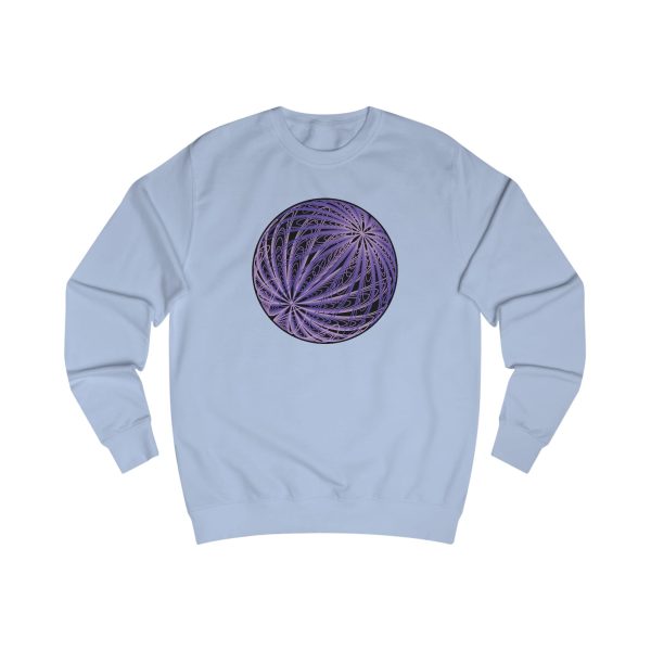 Unisex Sweatshirt: Dipole Fluoresce - Image 4