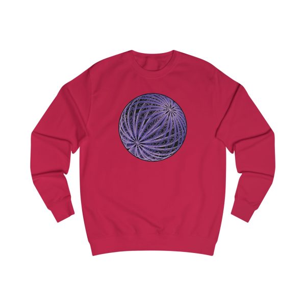 Unisex Sweatshirt: Dipole Fluoresce - Image 5