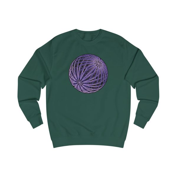Unisex Sweatshirt: Dipole Fluoresce - Image 8