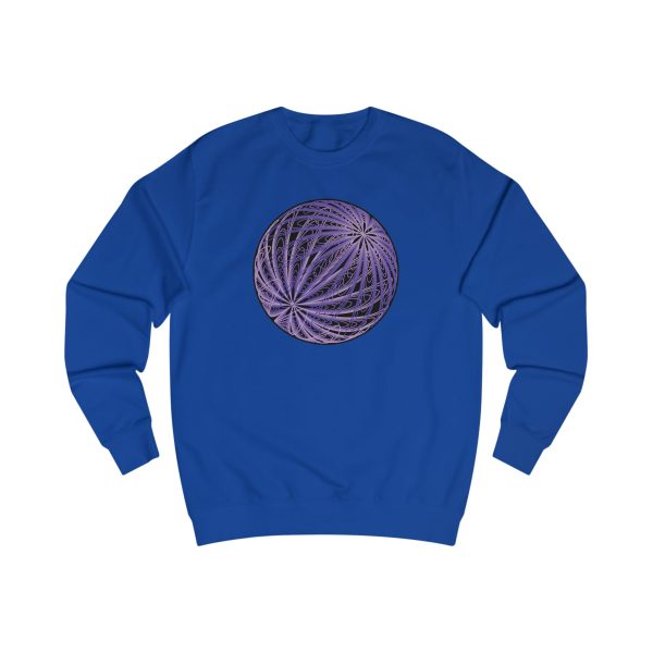 Unisex Sweatshirt: Dipole Fluoresce - Image 9