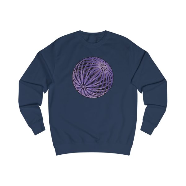 Unisex Sweatshirt: Dipole Fluoresce - Image 10