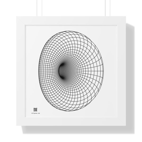 Framed Poster: Cyclide Black - Image 3