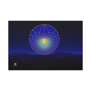 Canvas: Lotus Moonlight