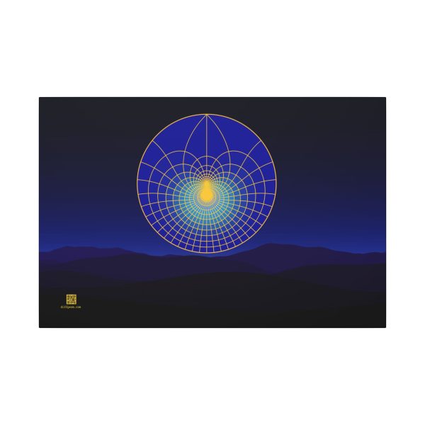 Canvas: Lotus Moonlight