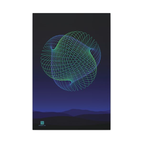 Large Canvas (1.25"): Luminography Phosphor