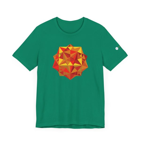 Unisex Tee: Five Cubes Autumn - Image 4