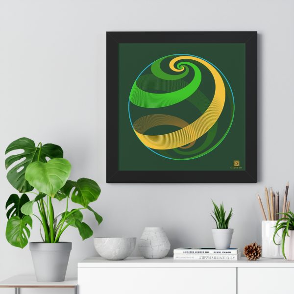 Framed Poster: Loxodromes Pond - Image 2