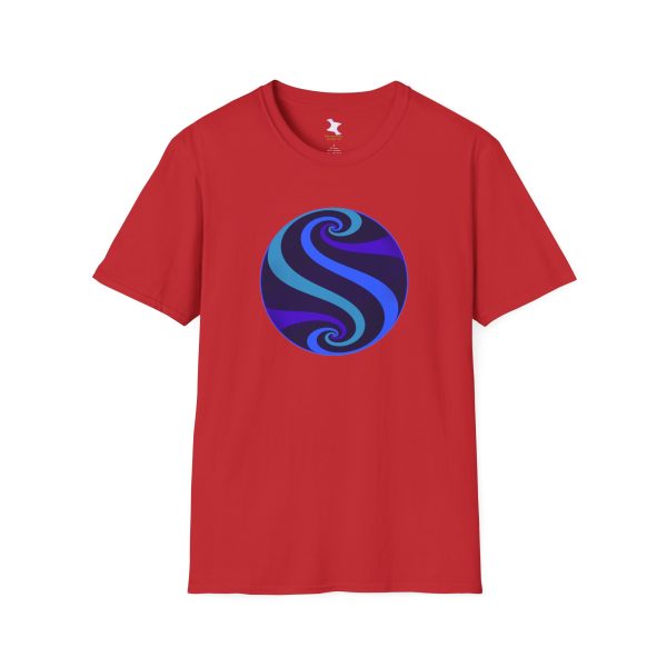 Softstyle T-Shirt: Swirl Twilight - Image 6