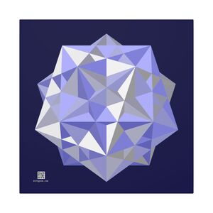 Canvas: Five Cubes Winter