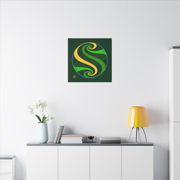 Canvas: Swirl Pond - Image 3