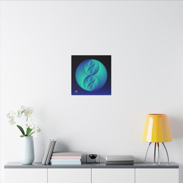 Canvas: Binary Medallion Phosphor - Image 7