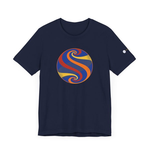 Unisex Tee: Swirl Autumn - Image 9