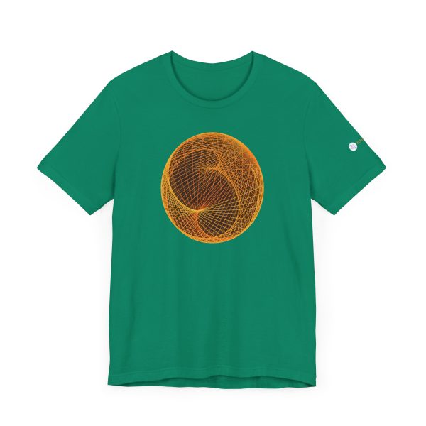 Unisex Tee: Ellipsoid Geodesics Forge - Image 4