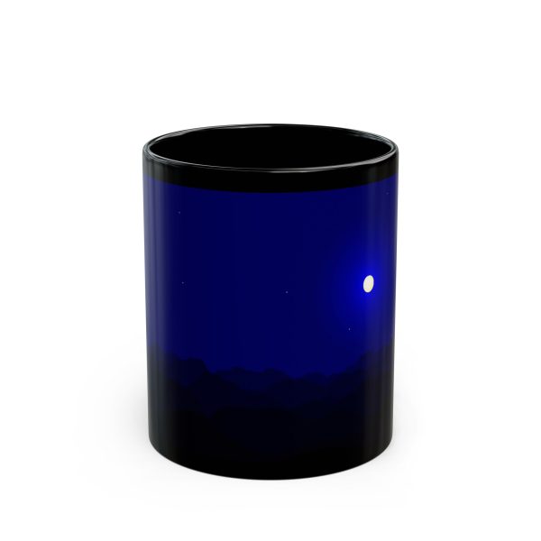 Ceramic Mug (11oz): Nowhere-Differentiable Moon