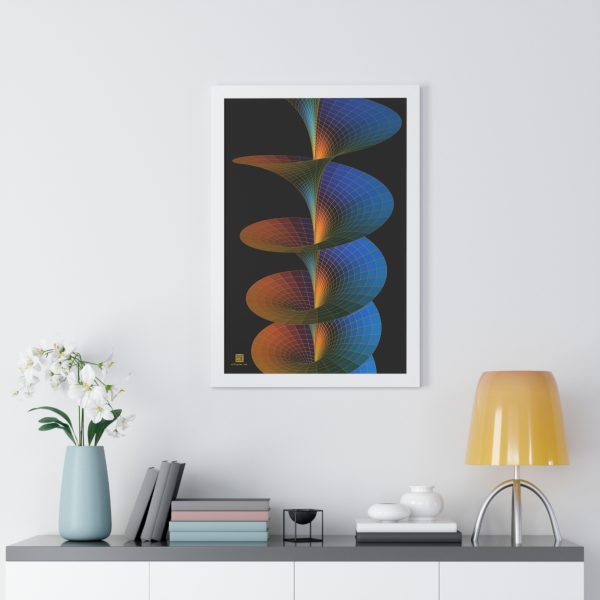 Framed Poster: Logarithm Surface - Image 4