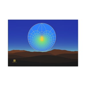 Large Canvas (1.25in): Lotus Sky