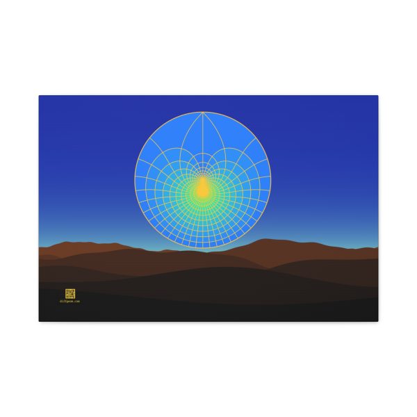 Large Canvas (1.25in): Lotus Sky