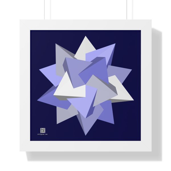 Framed Poster: Five Tetrahedra Winter - Image 3