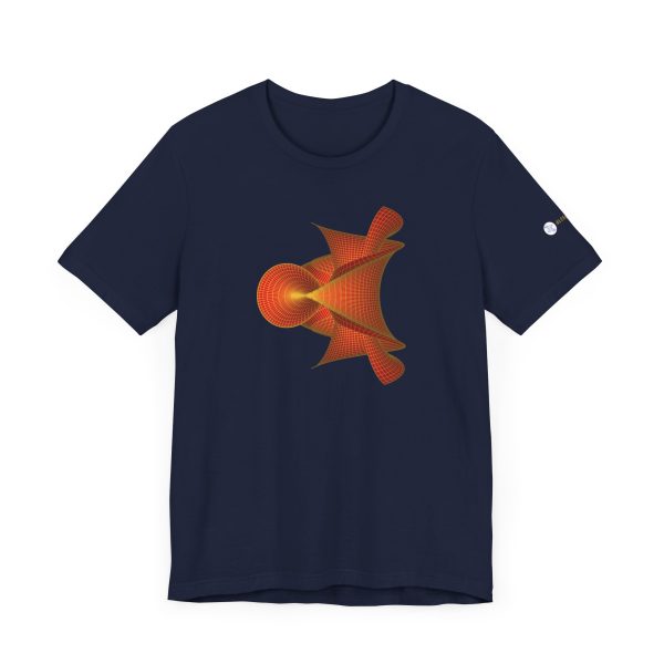 Unisex Tee: Kuen's Surface Red - Image 9