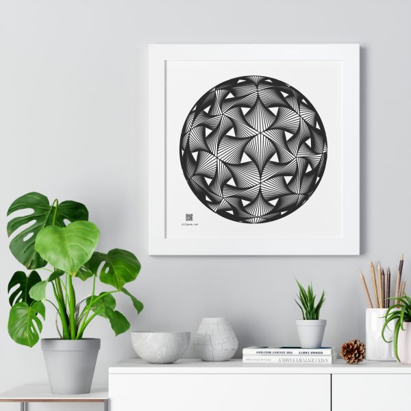 Framed Poster: Diatom Black - Image 4