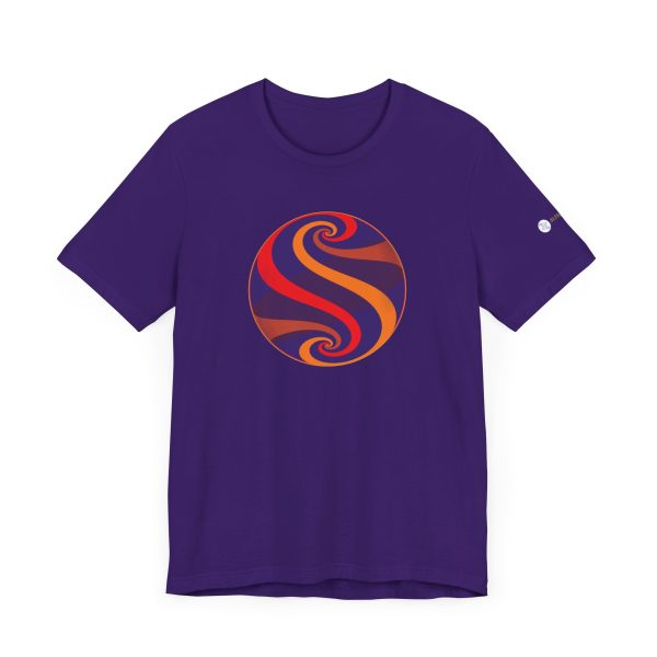 Unisex Tee: Swirl Dawn - Image 10