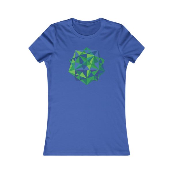Women's Favorite Tee: Five Cubes Summer - Image 8