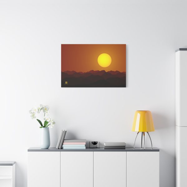 Large Canvas (1.25in): Nowhere-Differentiable Sun - Image 4