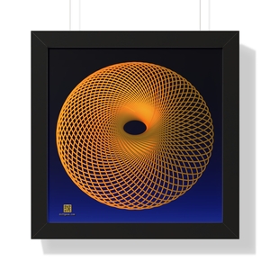 Framed Poster: Twistor Sunset