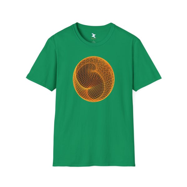 Softstyle T-Shirt: Ellipsoid Geodesics Forge - Image 3