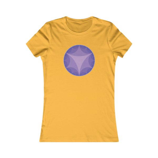 Women's Favorite Tee: Ideal Triangles Cool - Image 2