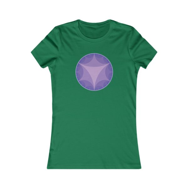 Women's Favorite Tee: Ideal Triangles Cool - Image 3