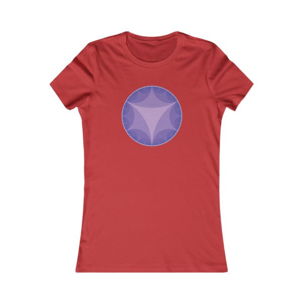 Women's Favorite Tee: Ideal Triangles Cool - Image 5