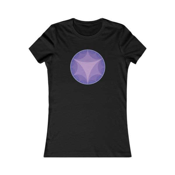 Women's Favorite Tee: Ideal Triangles Cool - Image 7