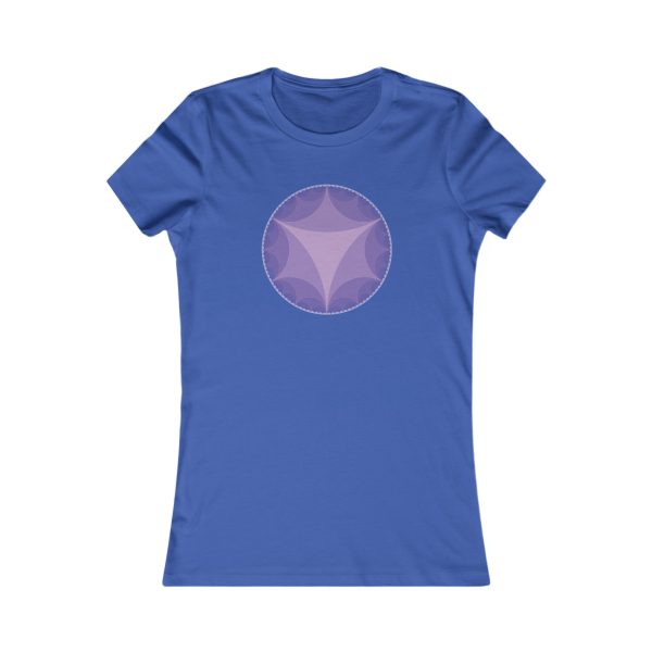 Women's Favorite Tee: Ideal Triangles Cool - Image 8