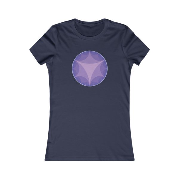 Women's Favorite Tee: Ideal Triangles Cool - Image 9