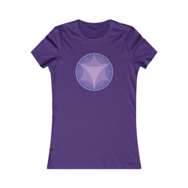 Women's Favorite Tee: Ideal Triangles Cool - Image 10