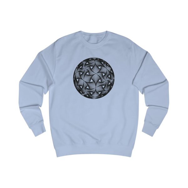 Unisex Sweatshirt: Diatom Black - Image 4