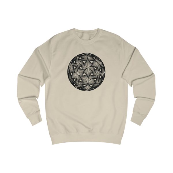 Unisex Sweatshirt: Diatom Black - Image 8