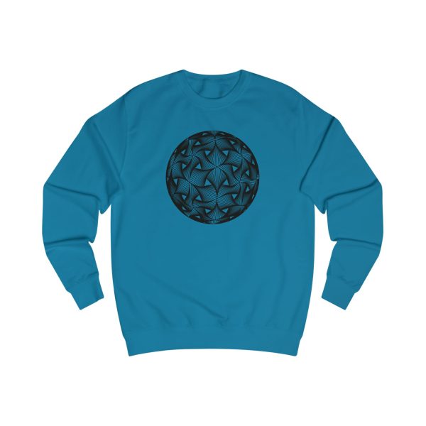 Unisex Sweatshirt: Diatom Black - Image 12