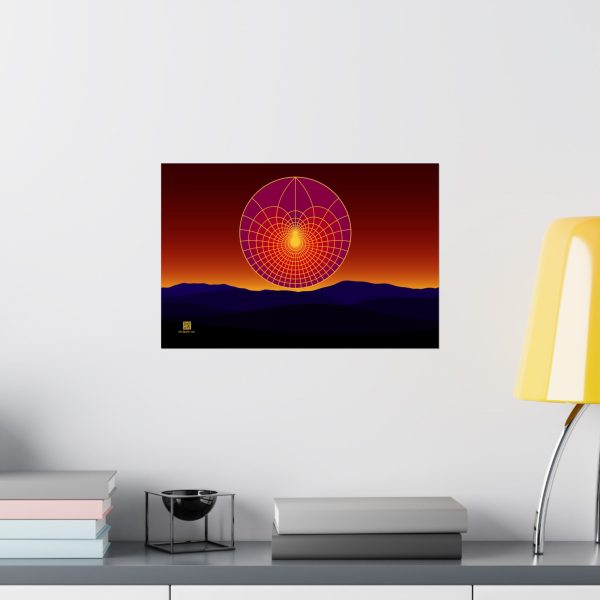 Poster: Lotus Sunset - Image 4