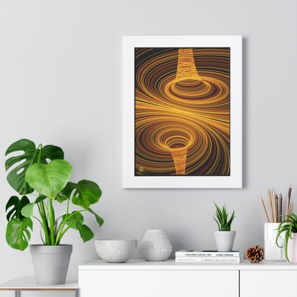 Framed Poster: Simple Pole Warm - Image 4