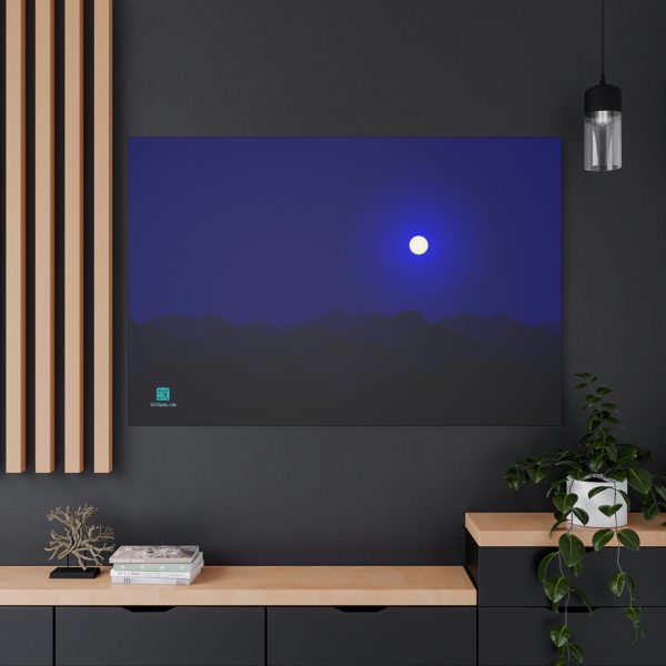 Large Canvas (1.25in): Nowhere-Differentiable Moon - Image 9