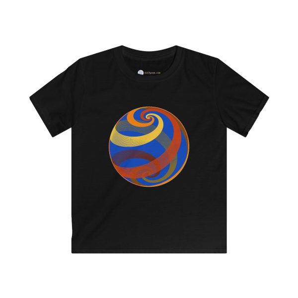 Kids Softstyle Tee: Loxodromes Autumn - Image 8