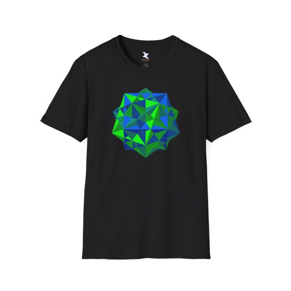 Softstyle T-Shirt: Five Cubes Summer - Image 4