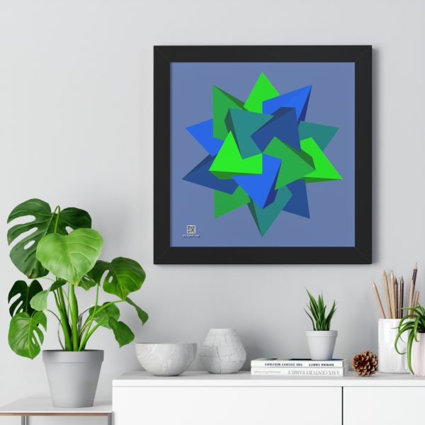 Framed Poster: Five Tetrahedra Summer - Image 2
