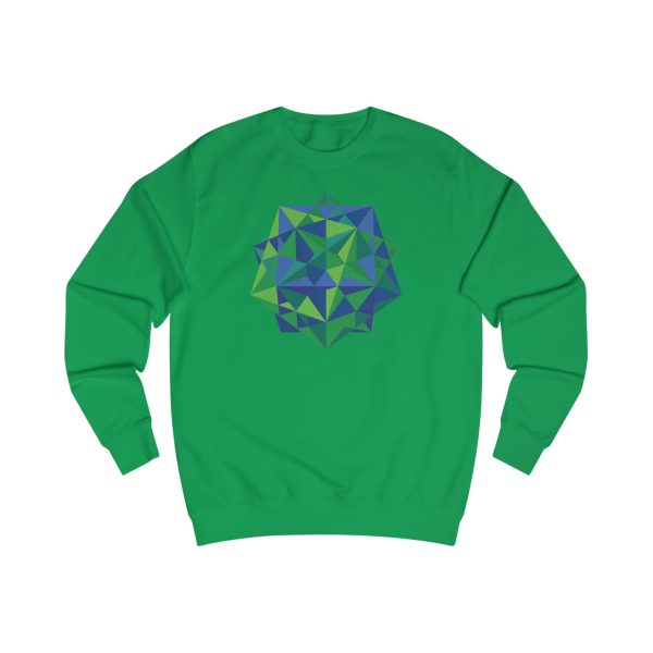 Unisex Sweatshirt: Five Cubes Summer - Image 3