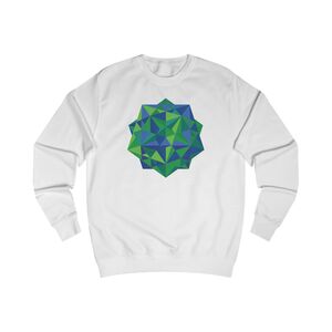 Unisex Sweatshirt: Five Cubes Summer